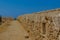 Row of embrasures in Fortezza of Rethymno.