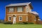 Row house for mass housing- with a nice blue sky background