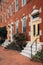 Row houses in Bolton Hill, Baltimore, Maryland