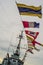 Row ship flag signa