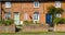 Row of terraced cottages, UK