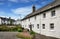 Row of white painted cottages in Kirkcudbright