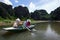 Rowboat at Halong Bay