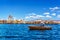 Rowboat on Lake Titicaca