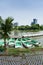 Rowboats in Lumphini Park; Bangkok