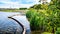 Rower’s Bay Park features a boardwalk that brings visitors closer to the water, a lookout pavilion, swales and a wetland.