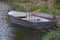 Rowing Boat Along The River