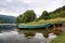 Rowing Boat Moored at a Scottish Loch