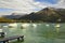 Rowing boats on Annecy canal