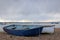 Rowing boats on beach