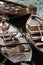 Rowing boats at Richmond upon Thames