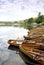 Rowing boats on Windermere