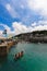 Rowing at Mousehole Harbour