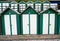 Rows Of Beach Huts