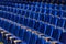 Rows of blue seats in the auditorium