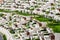 Rows of condos and balconies