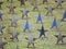 Rows Of Star Tombstone at cemetery, Gdynia, Poland