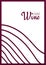 Rows of vineyards. Templates of Wine banner. Brochures, posters, invitation cards, promotional banners, menus, book