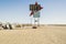 Roy`s Cafe and motel in Amboy, California, United states, alongside classic Route 66