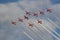 Royal Air Force Red Arrows Air Display