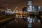 Royal Armouries at night (long exposure)