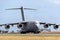 Royal Australian Air Force RAAF Boeing C-17A Globemaster III Large military cargo aircraft A41-206 from 36 Squadron
