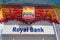 Royal Bank of Canada facade displays the rainbow colors in Toronto 2019
