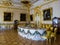 Royal banquet room in Catherine Palace in Pushkin