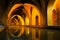 Royal baths at the Alcazar of Sevilla, Spain