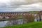 Royal Border Bridge, the railway viaduct across the River Tweed between Berwick-upon-Tweed and Tweedmouth in England, UK