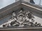 Royal British coat of arms, former Irish Parliament building, College Green, Dublin, Ireland