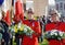 Royal Canadian Mounted Police Laying Wreaths