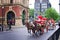 Royal carriage on the streets of London