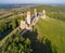 Royal castle in Checiny, Poland