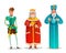 Royal Characters Cartoon Set