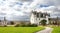 Royal chateau and Chapel of Saint Hubert in Amboise. Tomb of Great Renaissance master Leonardo da Vinci