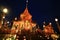 Royal Cremation Ceremony at twilight in Bangkok