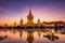 Royal Cremation of King Bhumibol at dusk