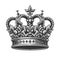 Royal Crown with Ornate Details sketch vector