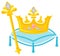 Royal Crown and Scepter/eps