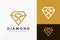 Royal Diamond Jewellery Logo Design  Minimalist Logos Designs Vector Illustration Template