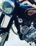 Royal enfield bike or bullet black