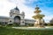 Royal exhibition building in Carlton garden, Victoria, Melbourne, Australia.