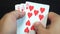 Royal Flush Hearts