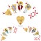 Royal Flush Hearts poker winning combination Mafia