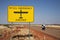 Royal Flying Doctor Sign Outback Australia