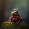 Royal Frog - Frog Wearing a Crown