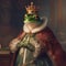 Royal Frog Prince with Crown