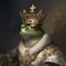 Royal Frog Prince with Crown