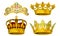 Royal Golden King Jewelry Vector Illustrated Collection